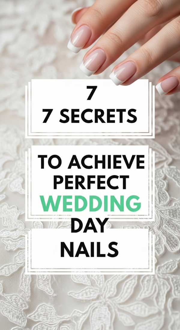 7 Secrets To Achieve Perfect Wedding Day Nails 69eba3b1e0c94