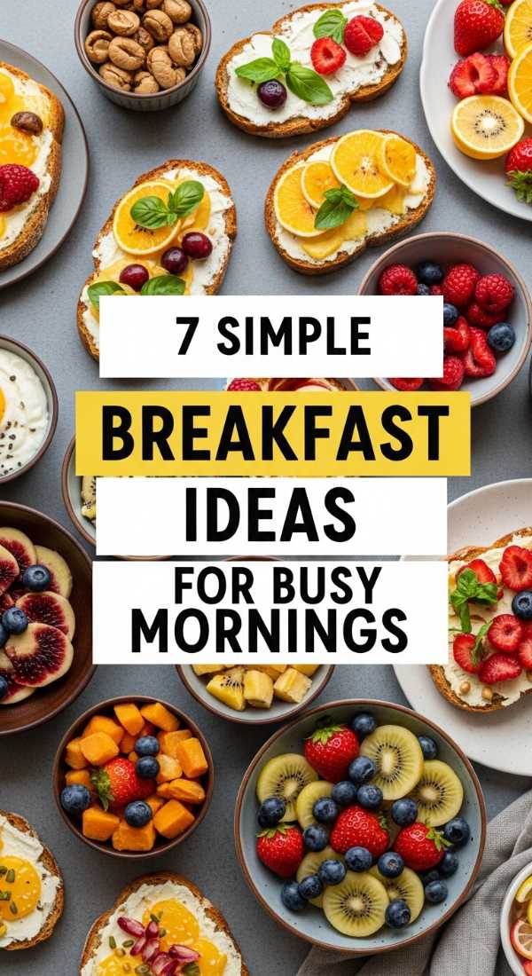7 Simple Breakfast Ideas For Busy Mornings 69f05aa388c71
