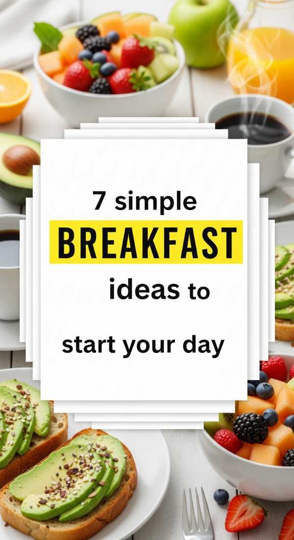 7 Simple Breakfast Ideas To Start Your Day 69e5d139b6e60