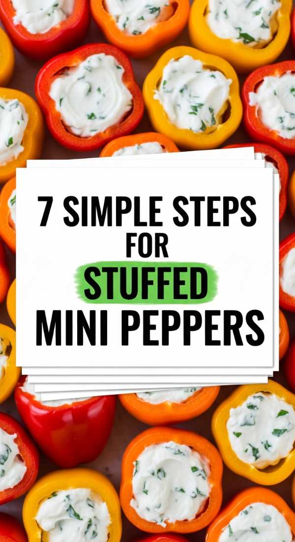 7 Simple Steps For Stuffed Mini Peppers 69edf40776ef4