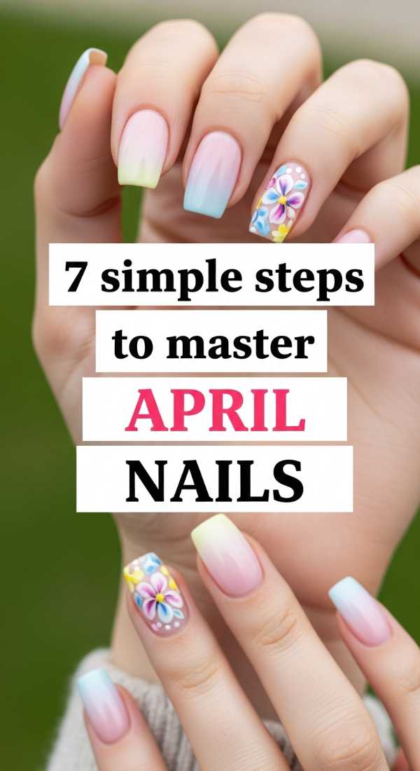 7 Simple Steps To Master April Nails 69efaf9d0d9ee