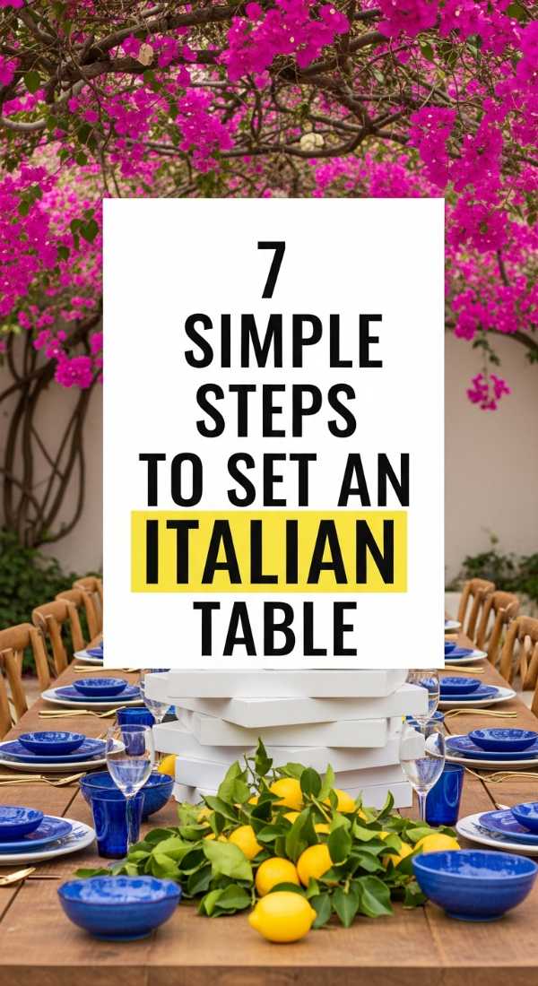7 Simple Steps To Set An Italian Table 69e90268c6ecb