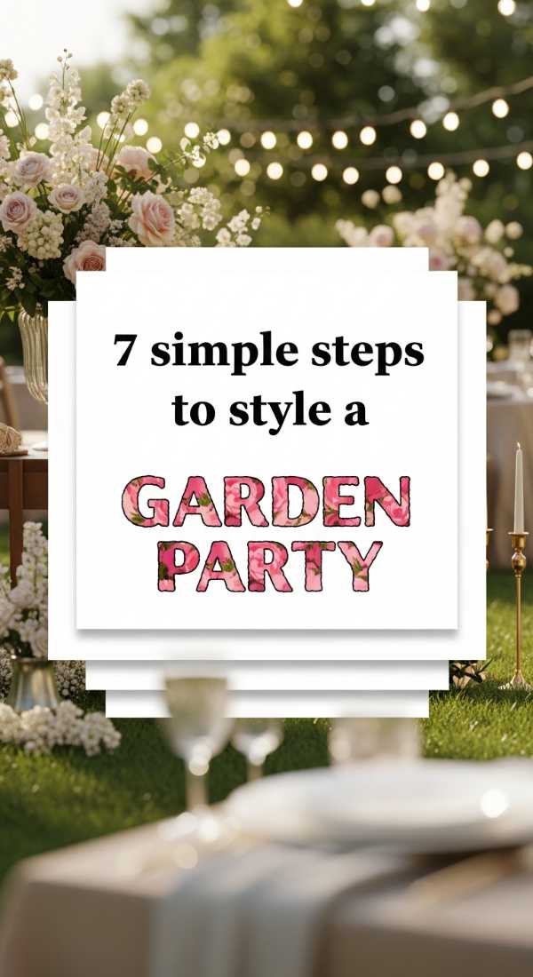 7 Simple Steps To Style A Garden Party 69e60f53df6a1