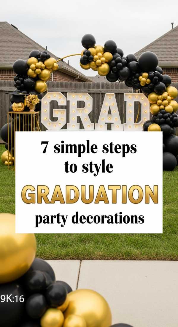 7 Simple Steps To Style Graduation Party Decorations 69e32d888f48e