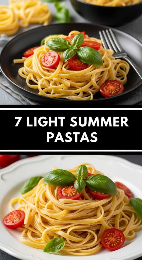 7 Simple Summer Pasta Recipes Under 30 Minutes 69f253a69d4d2