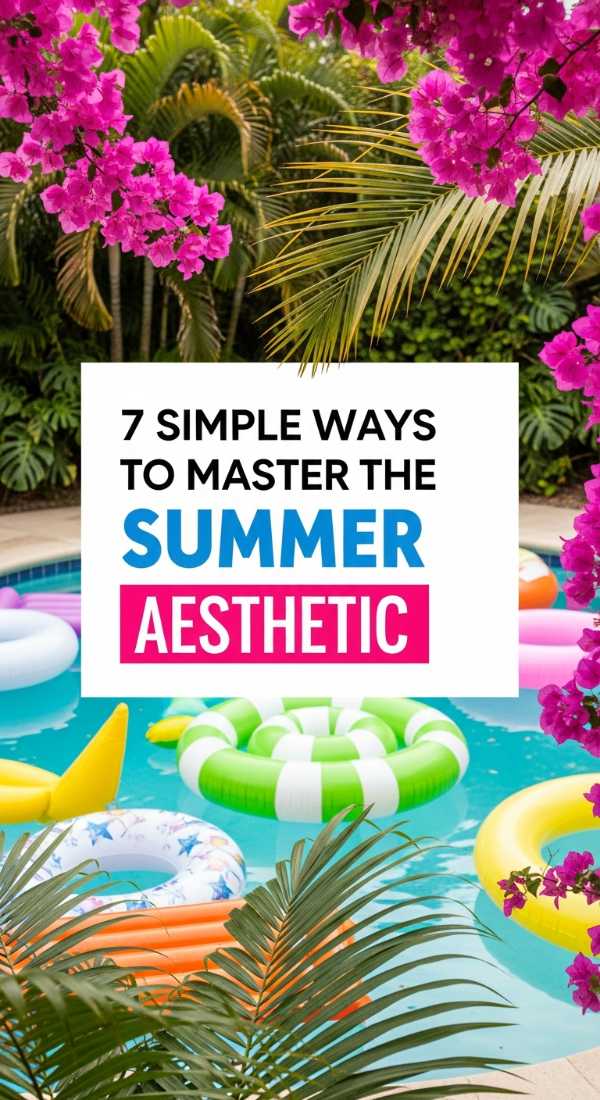 7 Simple Ways To Master The Summer Aesthetic 69f1a8aeddcf1