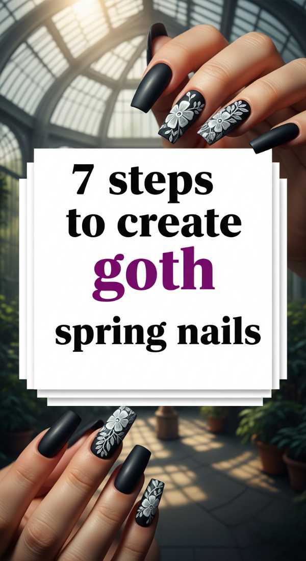 7 Steps To Create Goth Spring Nails 69e52873a0473