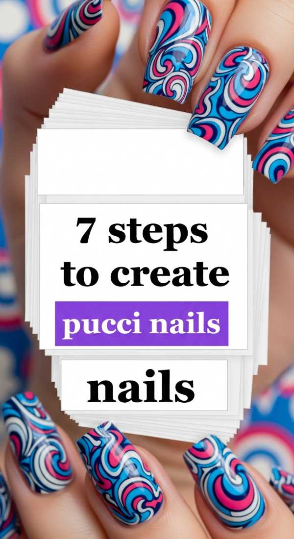 7 Steps To Create Pucci Nails 69efaf9c019a5