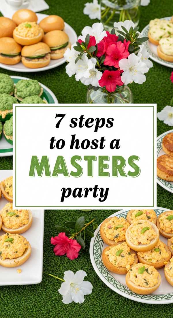 7 Steps To Host A Masters Golf Party 69ecb079b3bc4