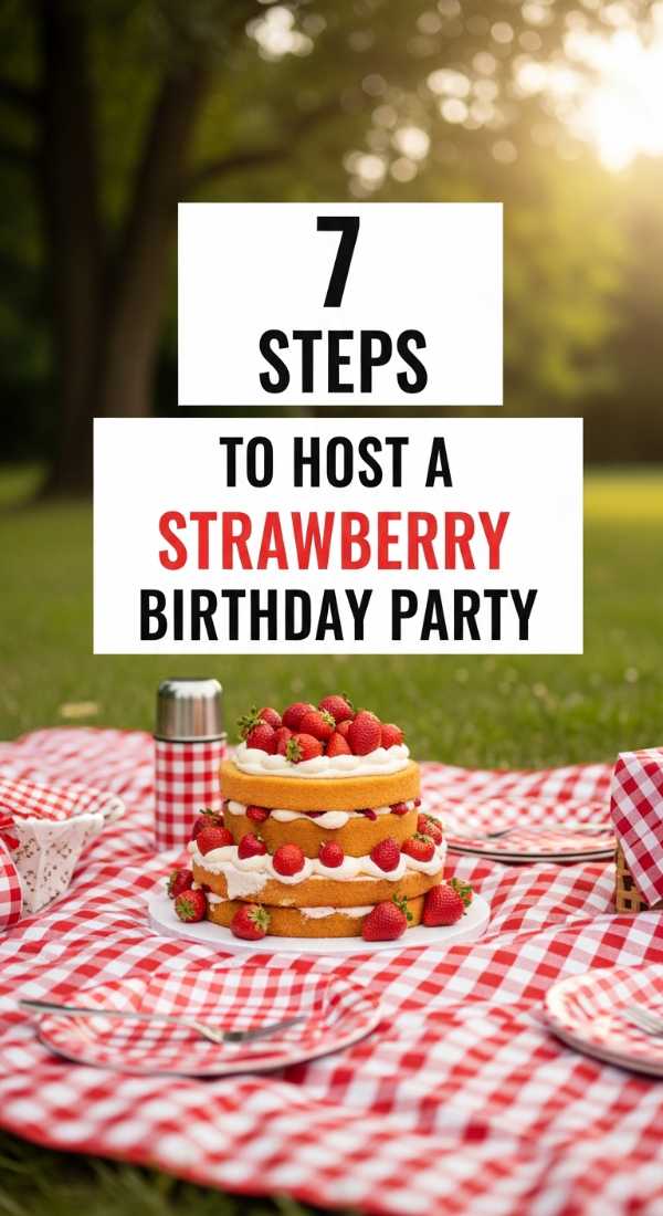7 Steps To Host A Strawberry Birthday Party 69f1a8b2c0730