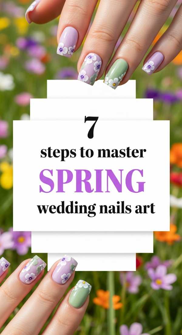 7 Steps To Master Spring Wedding Nails Art 69ef98e5ee83f
