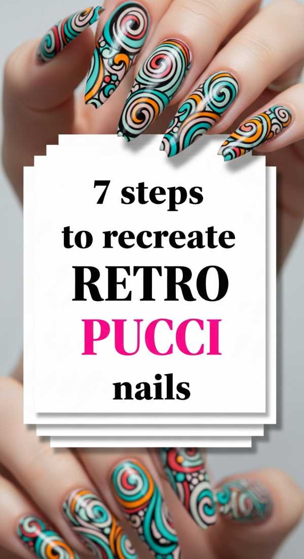 7 Steps To Recreate Retro Pucci Nails 69e5251865709