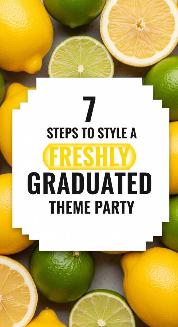 7 Steps To Style A Freshly Graduated Theme Party 69eb960aa3c6e
