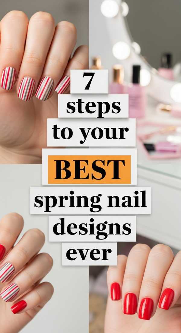 7 Steps To Your Best Spring Nail Designs Ever 69e3c1c7e13fb
