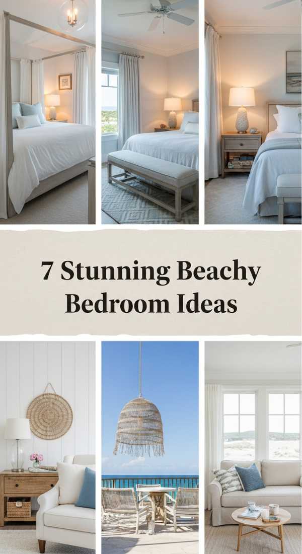 7 Stunning Beachy Bedroom Ideas 69f26a601aa54