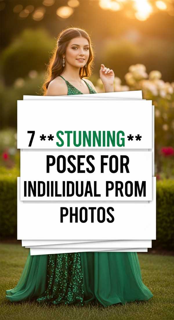 7 Stunning Poses For Individual Prom Photos 69f0ded3d4693
