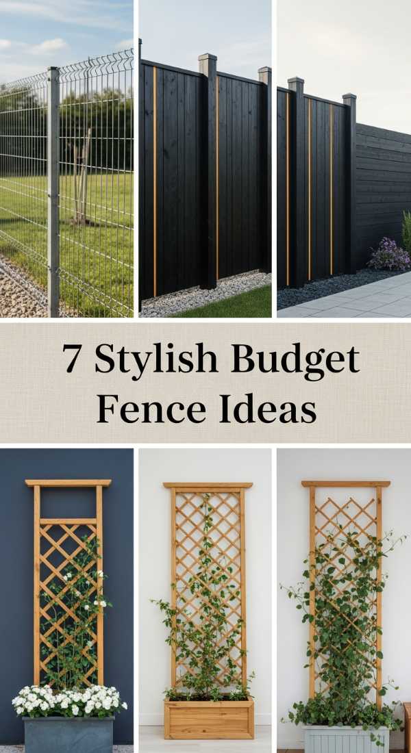 7 Stylish Budget Fence Ideas 69f26a516b45f