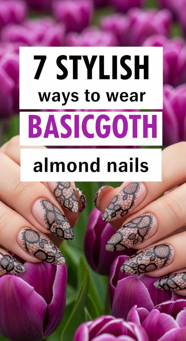 7 Stylish Ways To Wear Basicgoth Almond Nails 69ed0bb316fc3