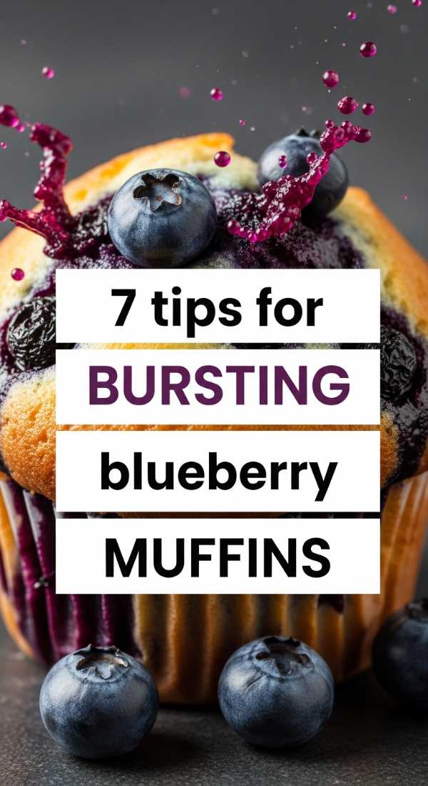 7 Tips For Bursting Blueberry Muffins 69e85586ea9ba
