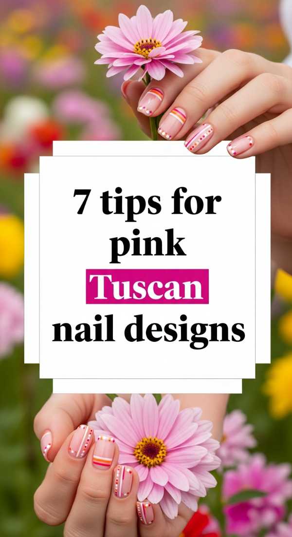 7 Tips For Pink Tuscan Nail Designs 69e6604adeb97
