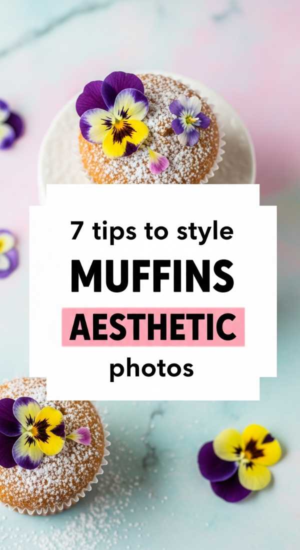 7 Tips To Style Muffins Aesthetic Photos 69e46e4b547e0