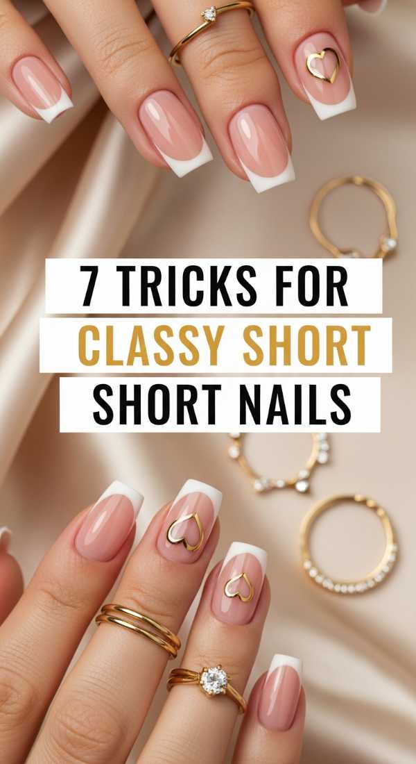 7 Tricks For Classy Short Nails 69e7802e5b59a