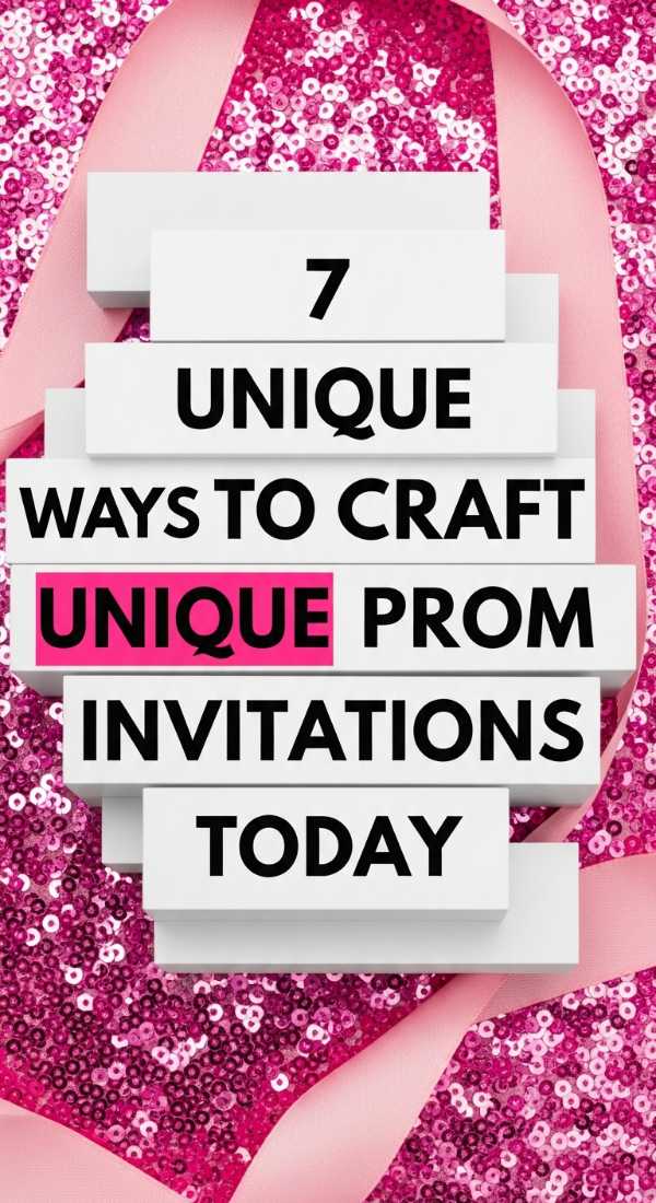 7 Unique Ways To Craft Prom Invitations Today 69e902639351f