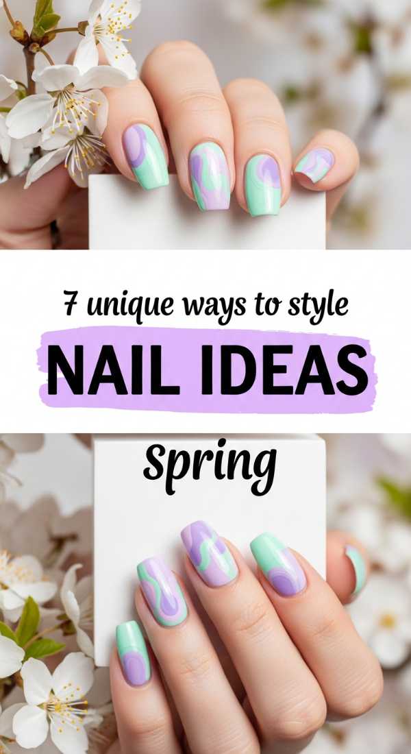 7 Unique Ways To Style Nail Ideas Spring 69e3c1dce30f8