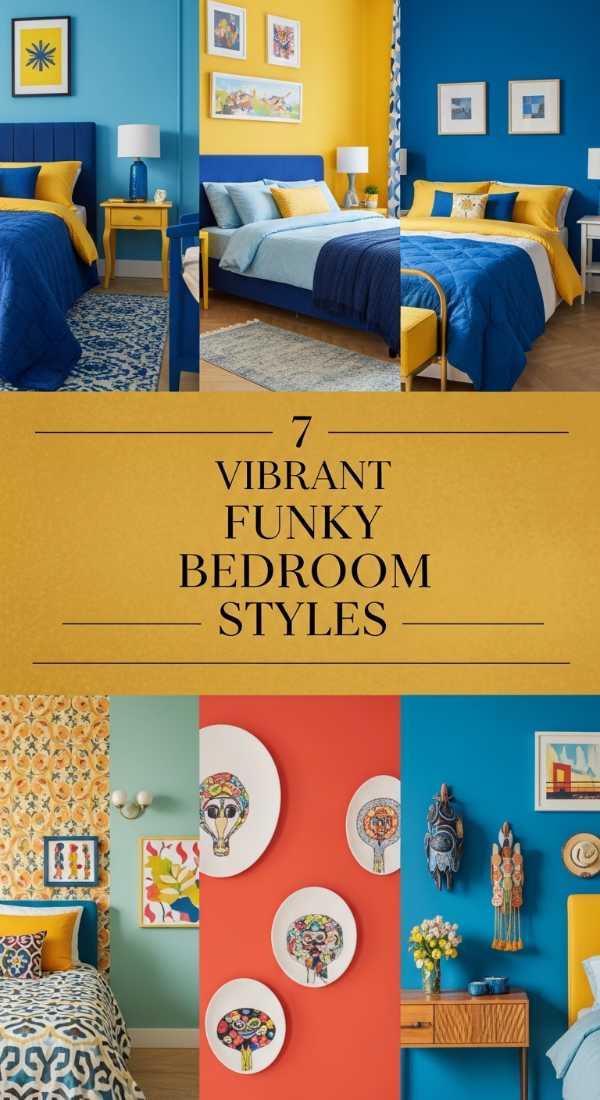 7 Vibrant Funky Bedroom Styles 69f26a5a8cc15