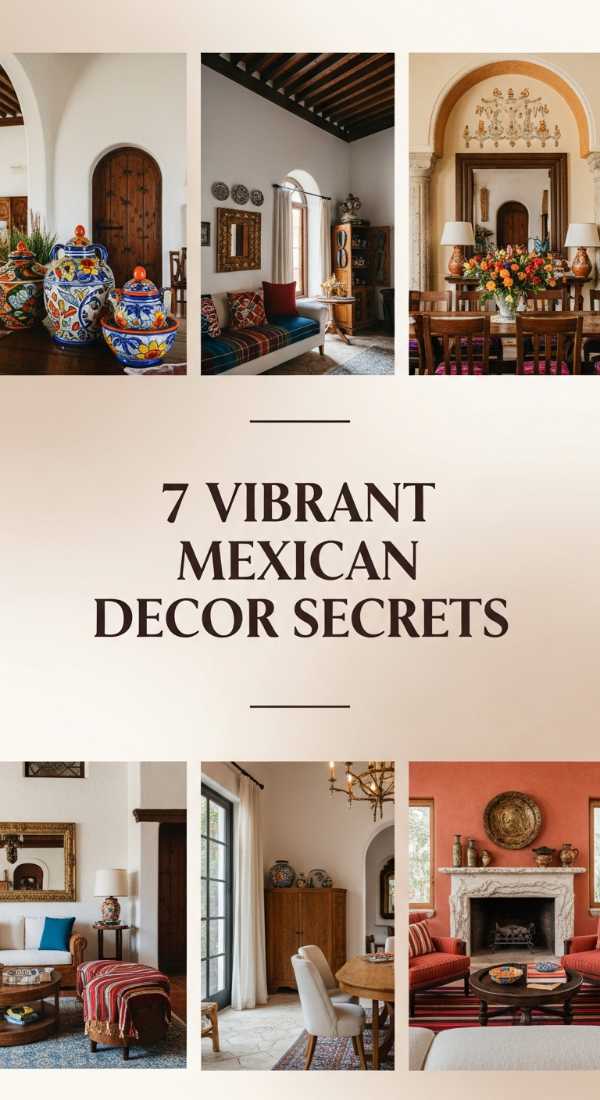 7 Vibrant Mexican Decor Secrets 69f3a6a8352f9