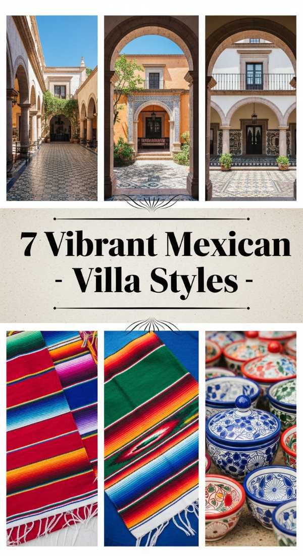 7 Vibrant Mexican Villa Styles 69f3a68e74da9