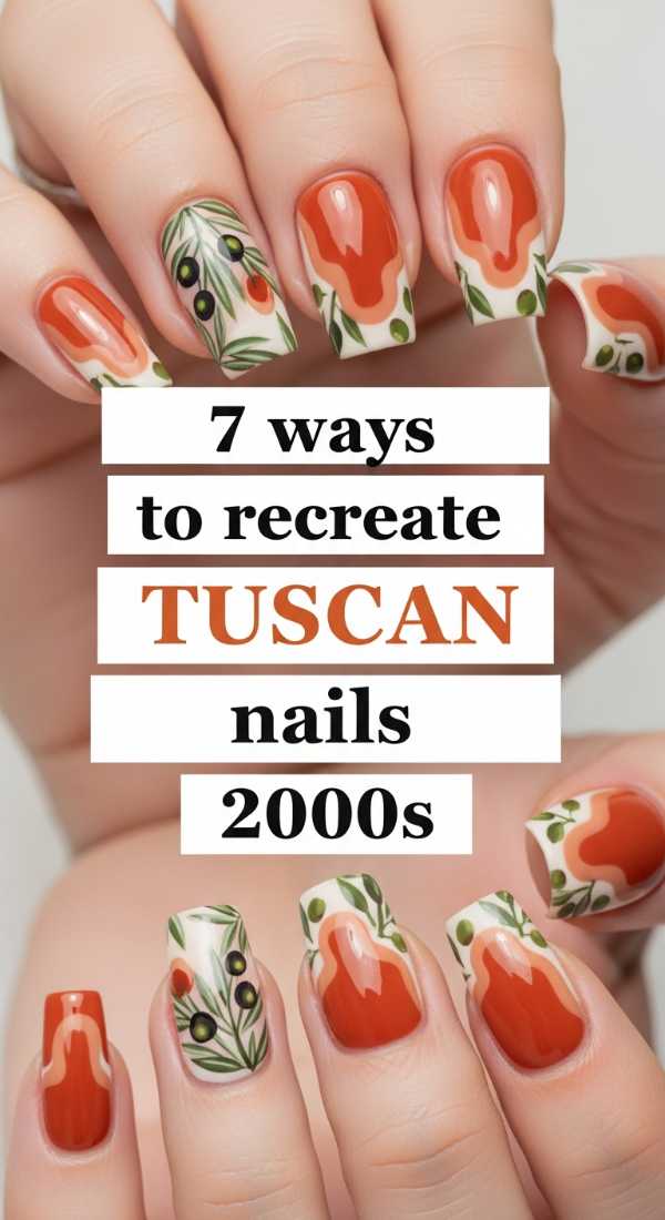 7 Ways To Recreate Tuscan Nails 2000s 69efb16b5c3db