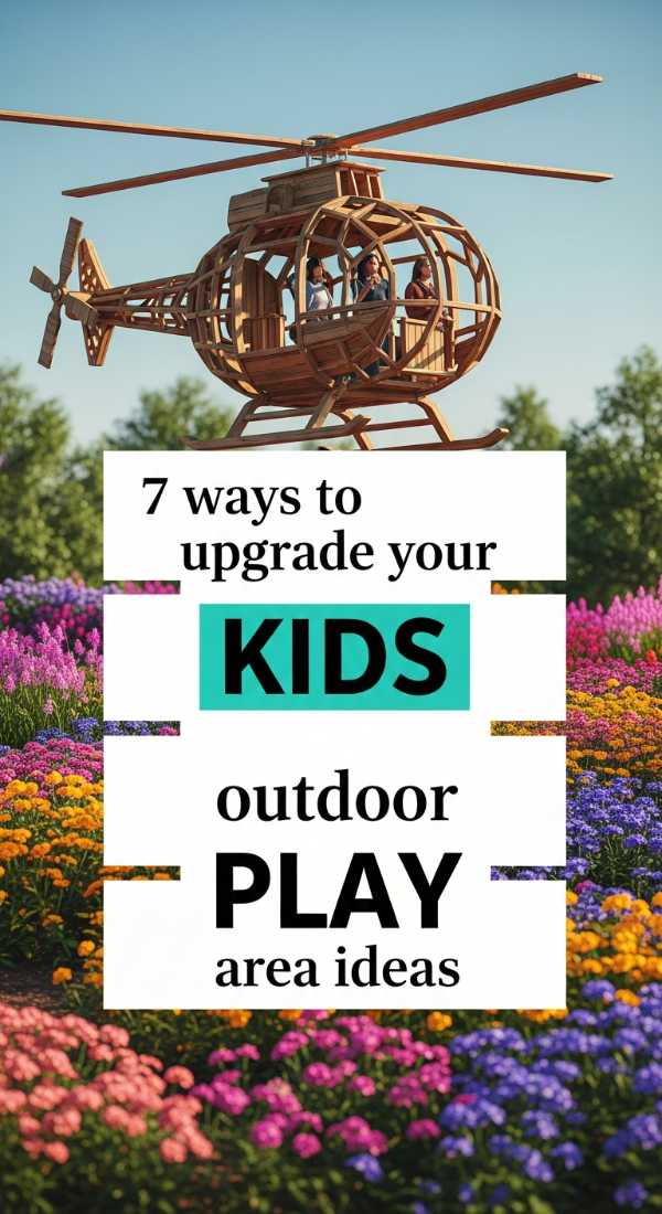 7 Ways To Upgrade Your Kids Outdoor Play Area Ideas 69f0ed997522d