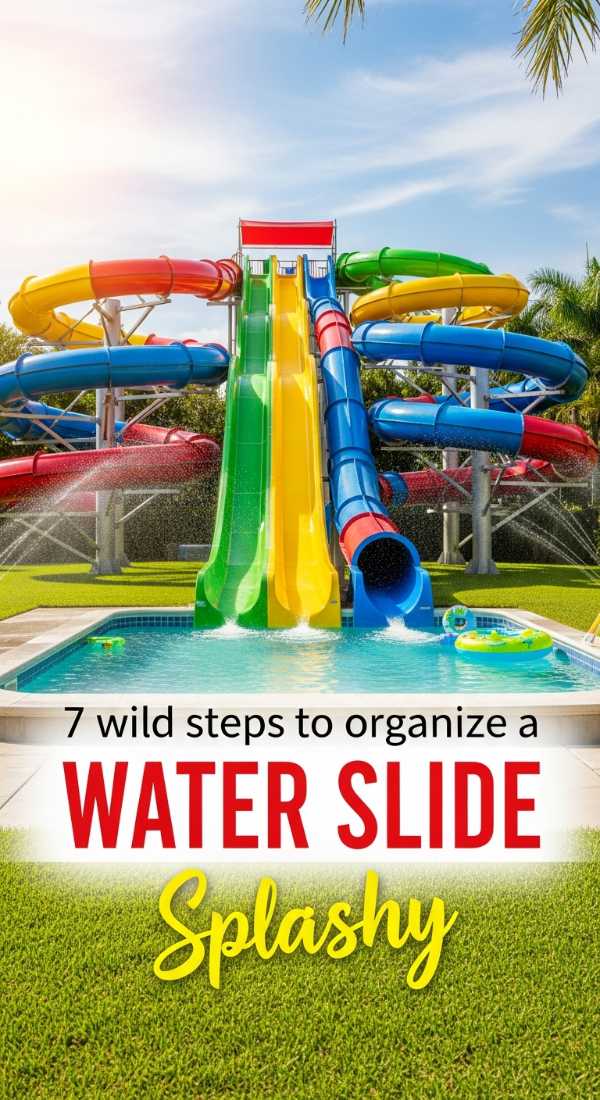7 Wild Steps To Organize A Splashy Water Slide Party 69ee4b52dbbf7