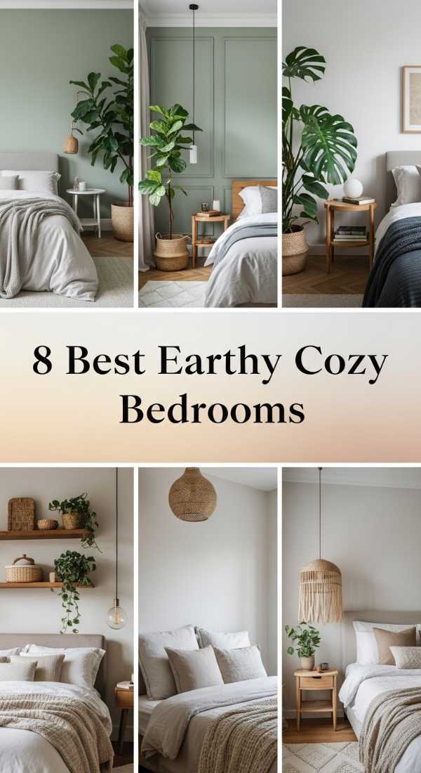 8 Best Earthy Cozy Bedrooms 69f26a60cba02