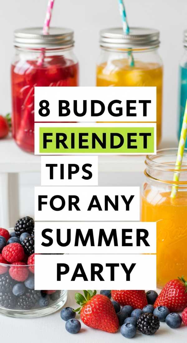 8 Budget Friendly Tips For Any Summer Party 69e32d8d7eb4d