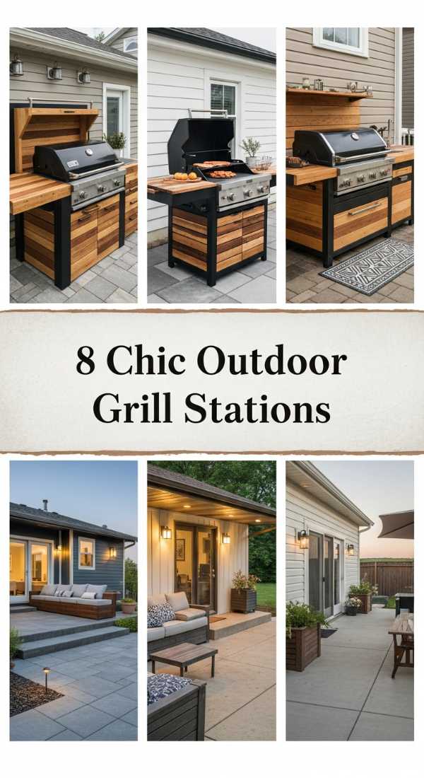 8 Chic Outdoor Grill Stations 69f26b3a65b23