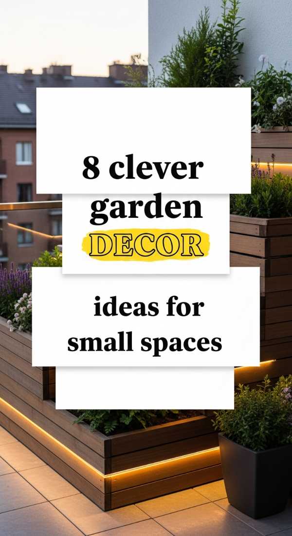 8 Clever Garden Decor Ideas For Small Spaces 69f0ed8e250b9