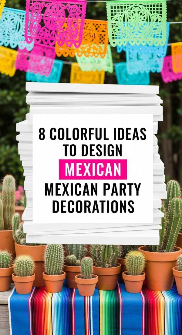 8 Colorful Ideas To Design Mexican Party Decorations 69e60f46d81e3