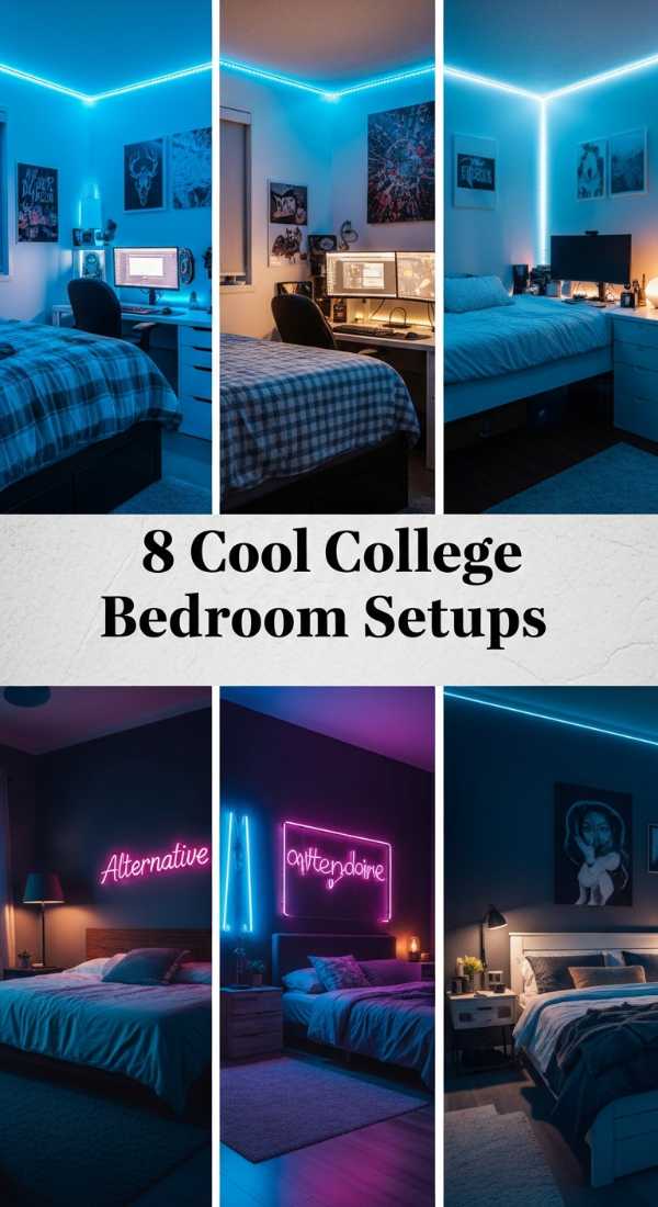 8 Cool College Bedroom Setups 69f26a5ecdf80
