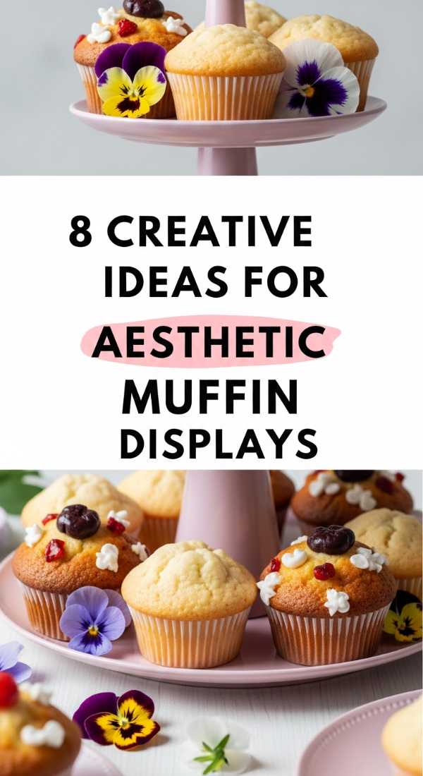 8 Creative Ideas For Aesthetic Muffin Displays 69e46e4d1ecae