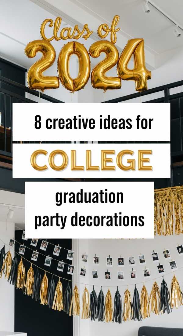 8 Creative Ideas For College Graduation Party Decorations 69e60f44523f6