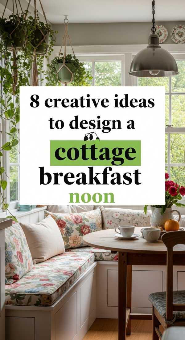 8 Creative Ideas To Design A Cottage Breakfast Nook 69e5d85ef0296