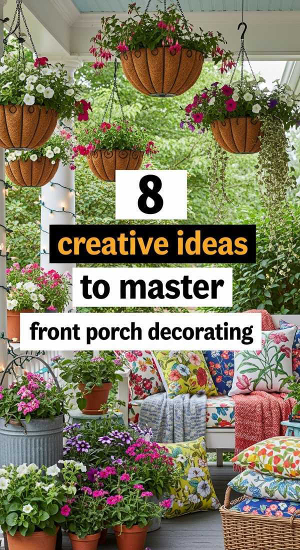 8 Creative Ideas To Master Front Porch Decorating 69f0ed94e4cb1