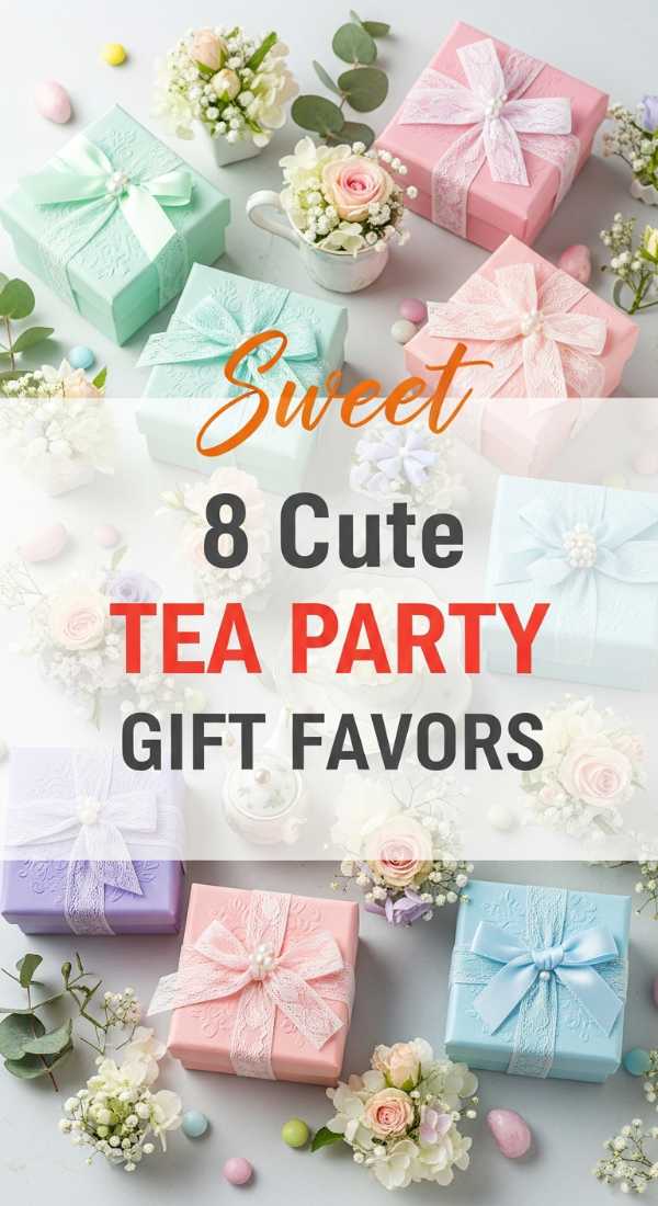 8 Cute Steps To Make Tea Party Gift Favors 69f0ccfe90a66