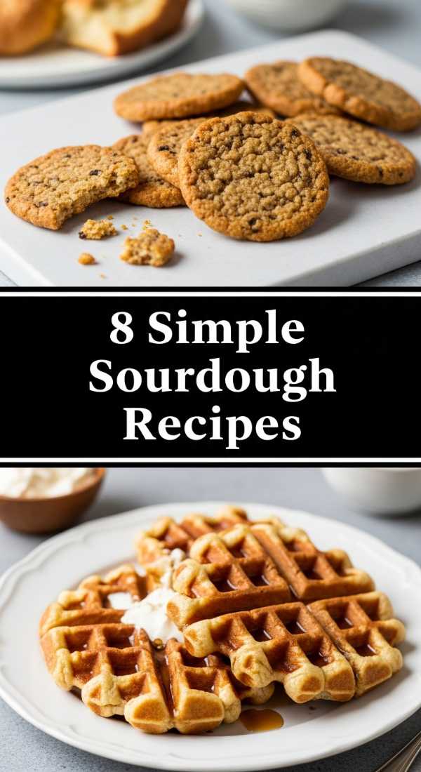 8 Easy Sourdough Discard Recipes Step By Step Guide 69f394481a56a