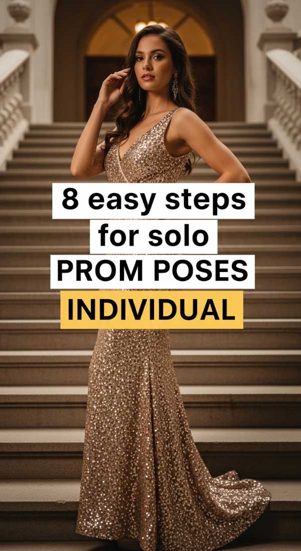 8 Easy Steps For Solo Prom Poses Individual 69ecb08536aeb