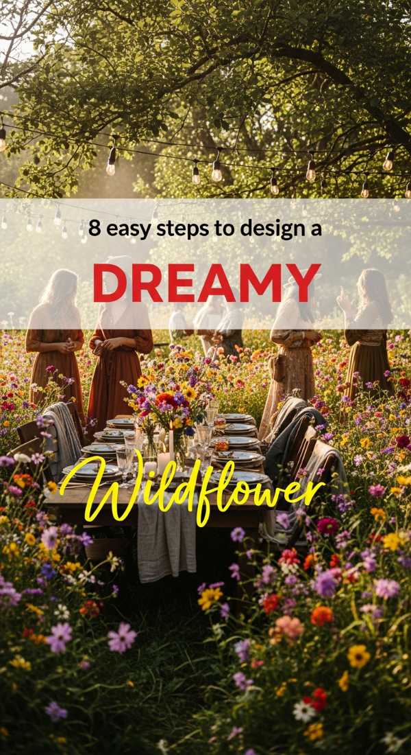8 Easy Steps To Design A Dreamy Wildflower Garden Birthday Party 69e4ae39eb526
