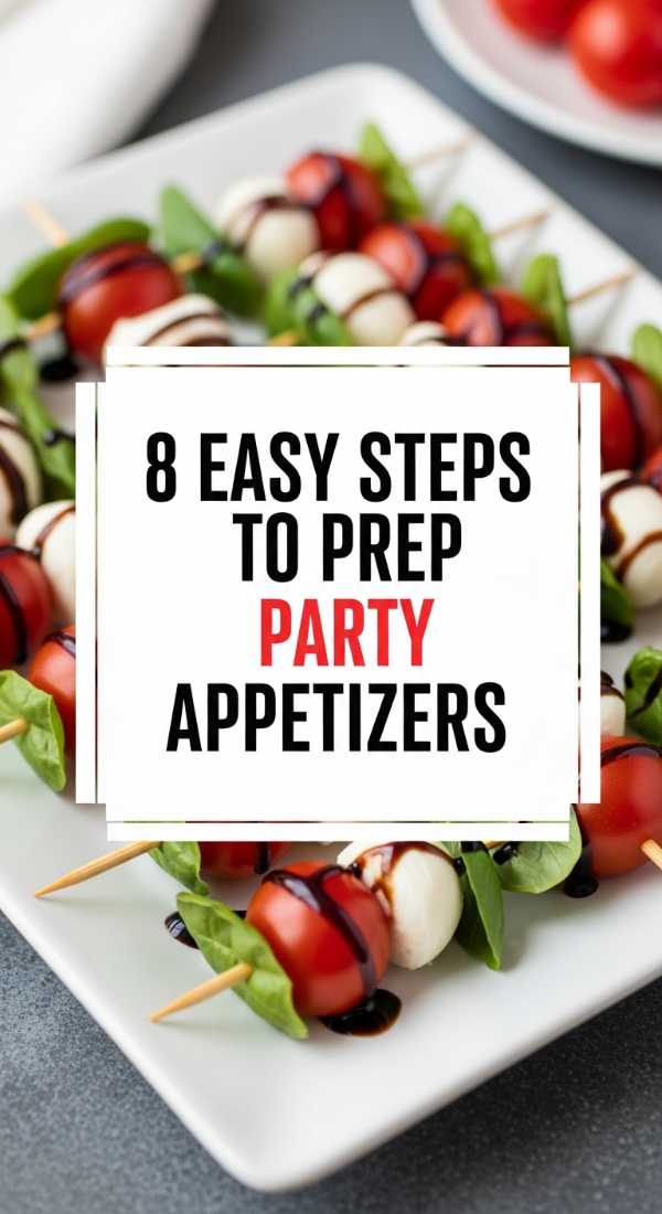 8 Easy Steps To Prep Party Appetizers 69e90269d1dba