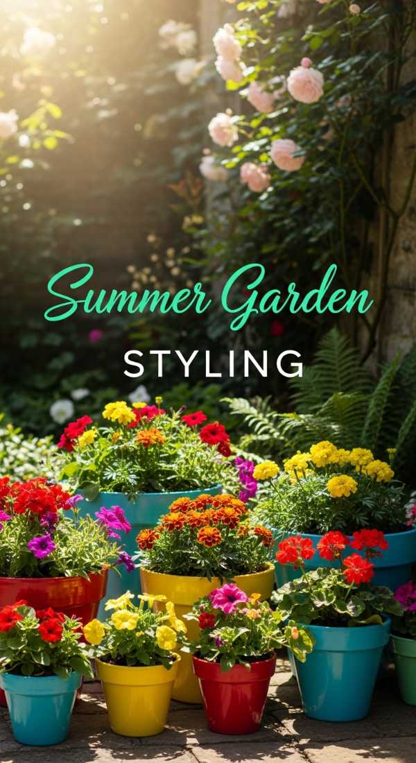 8 easy ways to style DIY garden decor this summer